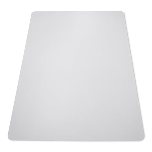Amazon Basics Office Chair Mat for Hard Floors, 46" x 60", Clear by Amazon Basics - Used condition - CA$46.70