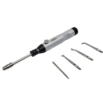 Dental Crown Remover Kit - Turkish Crown Puller with 3 Extra Spring Loaded Tips for Crown Removal