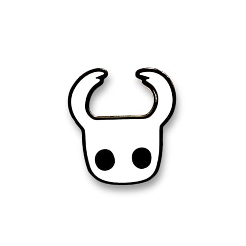 Hollow Knight Pin Hollow Knight Enamel Pins hollow knight merch Gaming Badge Troupe Master Grimm Ghost (HOLLOW)