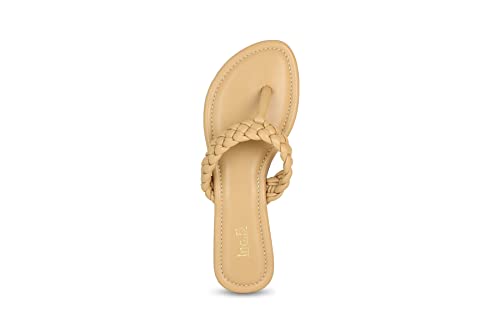 Image of Inc.5 Women's 101008 Dark Beige Flat Sandal