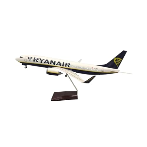Modelo de avión Ryanair B737-800 escala 1:85 diecast de colección en resina