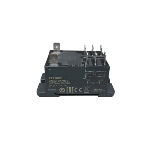 Relé de potencia RPF2BBD de alta fiabilidad 24 V CC con contactos de 30 A