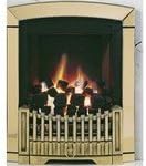 Flavel FDRN45G Brass Melody Natural Gas Standard Efficiency Slimline