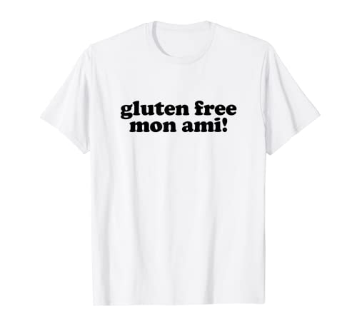 Alimento sin gluten Mon Ami para concienciación de la alergia Camiseta