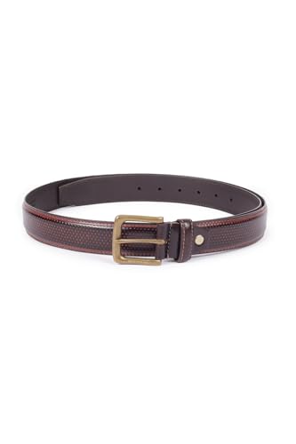 Image of Peter England Men's Leather Everyday Formal Belt