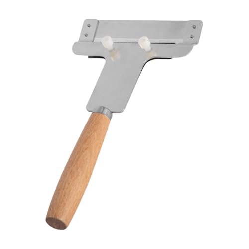 scyca Rettichschnitzwerkzeug, Rettichschneider, verstellbarer Rettichschneider, Gemüseschäler, Edelstahl, Kohlschneidemaschine mit