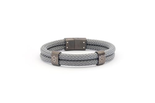 TRION:Z Zen Loop Duo Magnetic Bracelets for Women & Men Wristband Featuring Patented ANSPO Technology Unisex Bracelet
