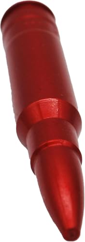 Flachberg Pufferpatronen 308 Win | Dummy Rounds Aluminum Rot (2 Stück) | Snap Caps Training | Trockentraining, Ladeübung, Waffenpflege .308 Winchester