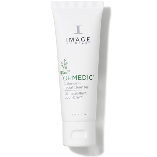 IMAGE Skincare, ORMEDIC pH Balancing Facial Cleanser, Mild Foaming and Hydrating Face Wash with Aloe Vera, 1.7 fl oz