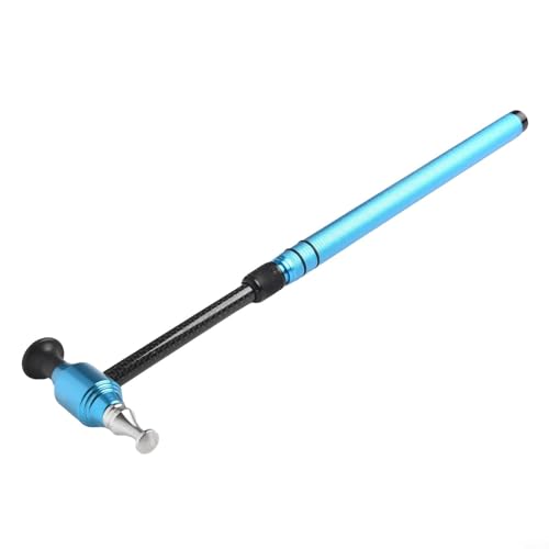 Niceminiwall Paintless Dent Repair Tool Tap Down Pen Hammer Carbon Fiber Aluminum Alloy Body Panel Hail Damage Removal Kit for Car Automotive Bodywork Restoration