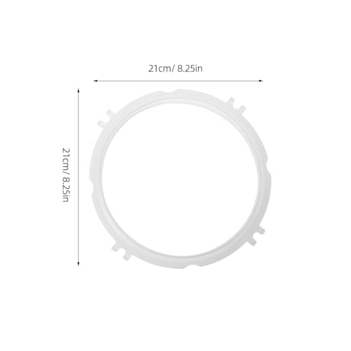 Juego de 2 juntas de sellado para olla a presión de 2 litros compatibles con Bear - Anillos de silicona para olla eléctrica miniatura 2