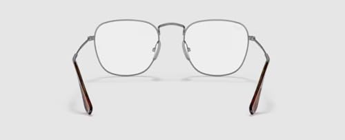 Image of Ray-Ban mens Rx8157v Frank Titanium Square Prescription Eyewear Frames