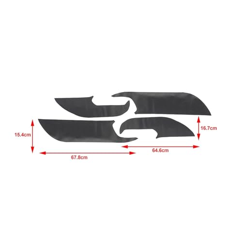 Coussin anti-coup de pied de garniture de porte premium Toyota RAV4