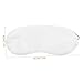 12pcs Disposable Eye Mask Disposable Eye Patches Sleeping Shades Blinder Party Blindfold Light Blocking Cover Soft White Party Supplies Blank Child Polyester