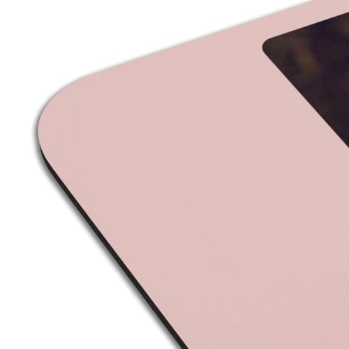 Sets de table Mary Shaw anti-glisse rose grand format pour protéger votre table - 4