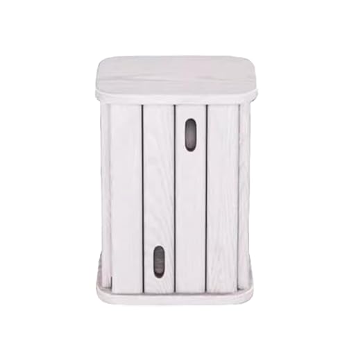 Juego de 4 taburetes apilables cuadrados sin respaldo con agujeros para un fácil levantamiento, ideal para comedor, sala de estar, cocina y balcón