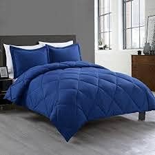 Edredón reversible de 1 pieza de relleno alternativo de plumón con pestañas en las esquinas, sin fundas de almohada para todas las estaciones, 2