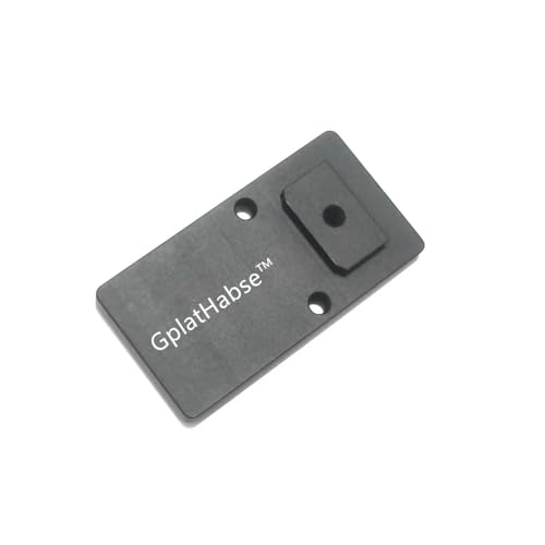 GplatHabse Metal Red Dot Sight Mount Plate for CZ P07, CZ P09,Compatible with RMR,Sentry,SRO,407C 507C,Frenzy 1x22x26 Red Dot MOS MOJ Footprint 18.8mm,(Not Fit Kadet Cadat)