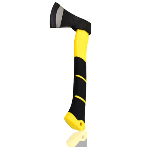 Image of Oblivion Axe Tool 537 gm - Gardening Tools Hatchet Axe, Fiberglass Body with Rubberized Handle, Wood Cutting Camping & Safety Kulhadi, Durable Pick Axe for Garden, Outdoor & Survival Use (Pack of 1)