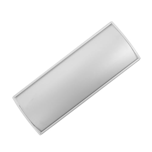 Support de plaque signalétique aluminium courbé x5 pour porte de bureau