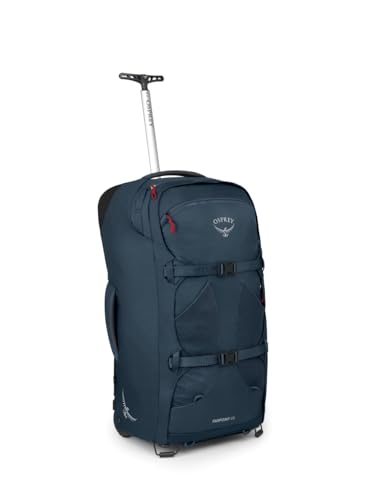 Osprey Farpoint Men's Wheeled Travel Pack 65L, Muted Space Blue