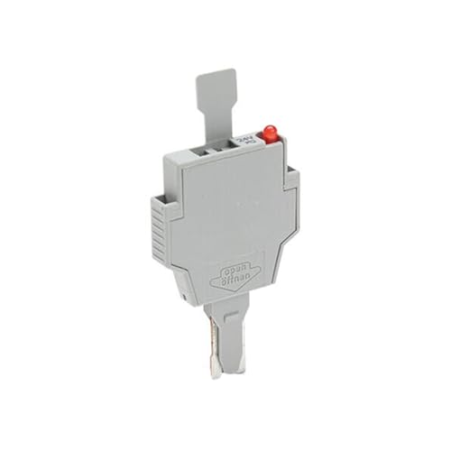 Enchufe fusible modelos 281-512 y 281-418 para riel din industrial