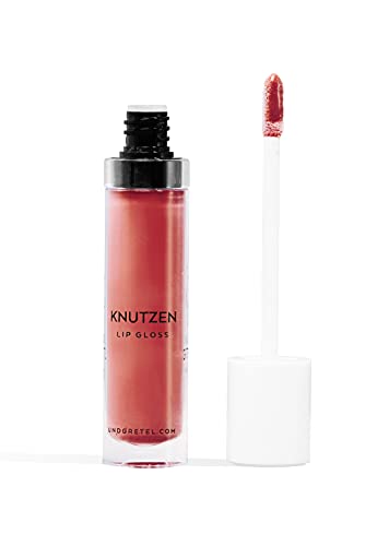 UND GRETEL Naturkosmetik KNUTZEN Lip Gloss - Farbe Sunrise Red Shimmer 08 - Pflegend, hochpigmentiert, glänzend, natürlich und zertifiziert Cover