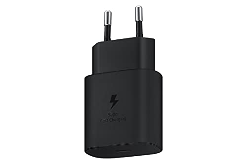 Samsung EP-TA800N Chargeur de charge ultra rapide 25 W, port USB de type C (sans câble), noir (lot de 1)