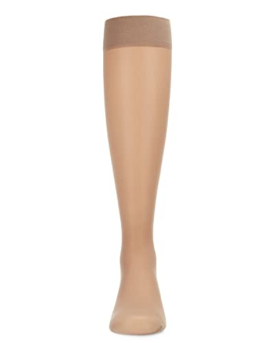 MeMoi Girls Semi-Sheer Basic 30-Denier Knee High Sock2