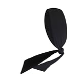 WOFASHPURET 2piezas Elástica De Absorbente De Sudor Adecuada Para Correr Yoga y Fitness Color Negro Diseño Unisex