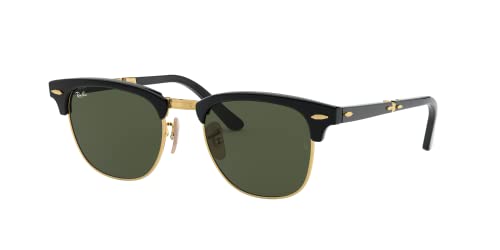 Ray-Ban RB2176 Clubmaster Folding Square Sunglasses