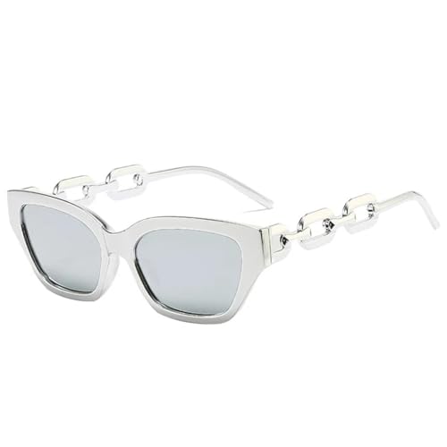 Lunettes de soleil œil de chat rétro femme style punk à verres de protection UV400