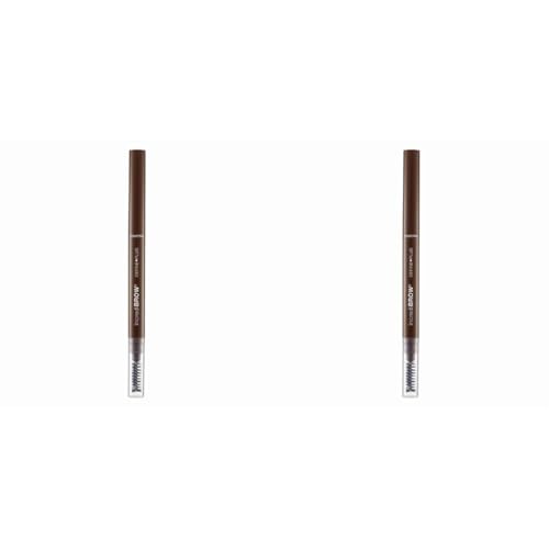 Collection Cosmetics Incredibrow Define Plus, Infused with Coconut Oil and Vitamin E, Brunette (Pack of 2)
