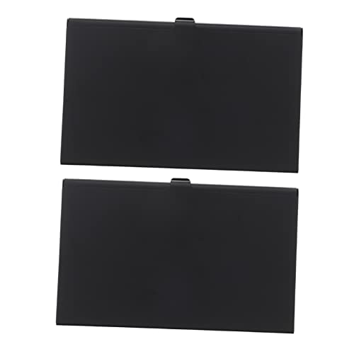 jojofuny 2pcs Shockproof Memory Card Storage Case for and Cards and Lightweight Holder for Photography Enthusiasts Black and Design