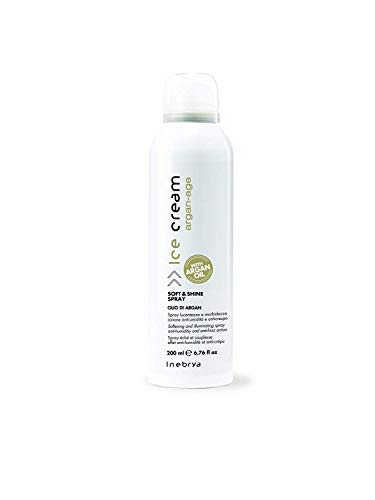 Inebrya Ice Cream Argan-Age Soft & Shine Spray 200 ml miniatura 1