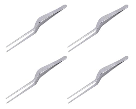 4 Pcs Professional Spiral Design Stainless Steel Lighting Ear Tweezers Ear Clip Dug Earwax Tools Ear Care