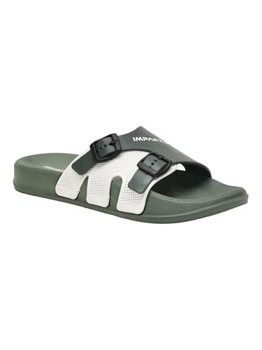 Image of Impakto Sleek Shift Flip Flop for Men | Comfortable Stylish Lightweight Water Resistant Slippers | Anti-Skid Soles | Indoor & Outdoor Chappal | Everyday Essentials