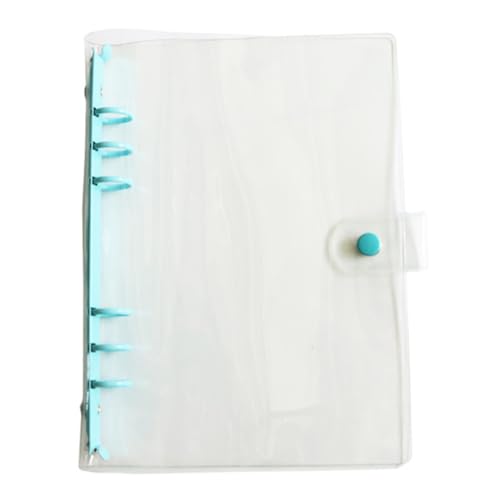 MERRYHAPY Libro de Almacenamiento para Gemas de Imitación con Bolsas de Pvc y Etiquetas, Organizador Práctico para Manualidades y Obsequio Azul