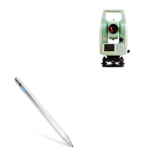 BoxWave Stylus Pen Compatible with SatLab SLT2 - AccuPoint Active Stylus, Electronic Stylus with Ultra Fine Tip - Metallic Silver