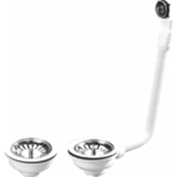 Fregadero 2 Tanques Nicoll - El desagüe del fregadero cesta 2 tanques - : 0204168