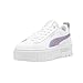 Puma Womens Mayze Sneakers, Puma White/Feather Gray 8 Medium