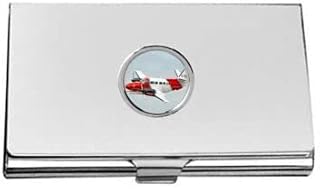 Reims-Cessna F406 Caravan II rfp1 DOME on a Stainless Business Card Case Holder