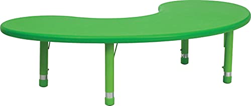 Flash Furniture YU-YCX-004-2-MOON-TBL-GREEN-GG