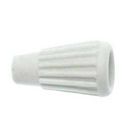 Small porcelain wire connector.