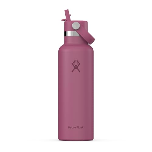 HYDRO FLASK - Standard Mouth Water Bottle 621 ml (21 oz) - Vacuum...