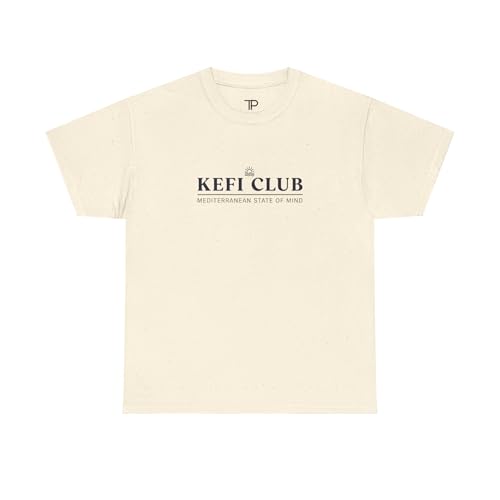 T-Shirt Kefi Club : adoptez l'esprit de la Méditerranée avec ce haut graphique unique