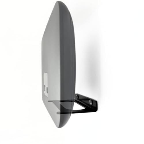 Wandhalterung für Telekom Speedport Smart 4 aus Metall, Wand-Halter Speedport Smart 4 stabil inkl. Kabelmanagement - made in Portugal