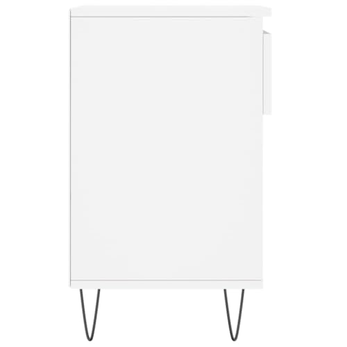 Zapatero modular ahorra espacio blanco de madera para entrada moderna 8