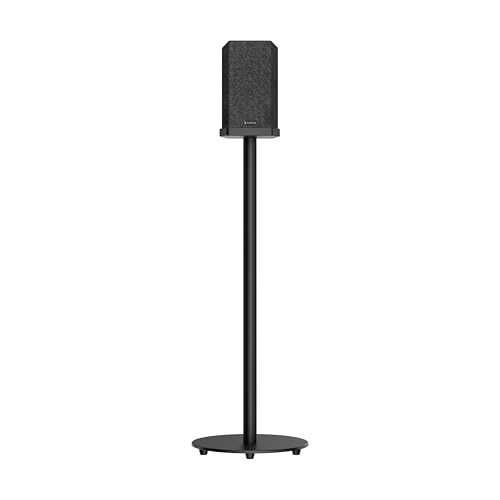 Image of ThunderBeat Speaker Stand - Quick Setup, Anti-Tip Base, Holds Up to 4kg, Tool-Free Design for Home Theater & Wireless Surround Systems (1 Pair)