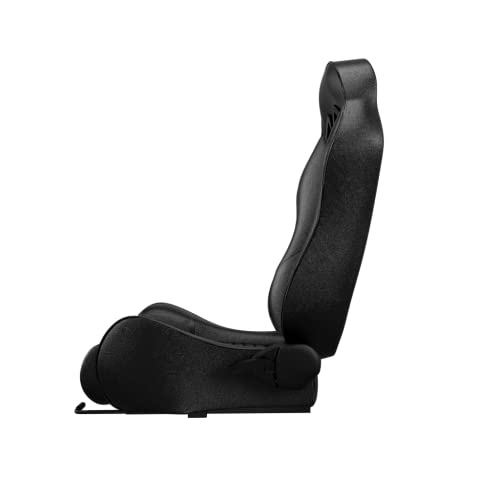 Image of ASE GAMING APEX Series Ergonomic Racing Seat with Adjustable Sliders for Race Simulator Cockpit Wheel Stand,Gaming Chair,Sim Video Game Chairs,180 Degree Reclining 3 Years Warranty (Black)